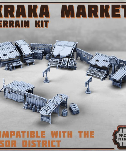 Kraka Market Stalls