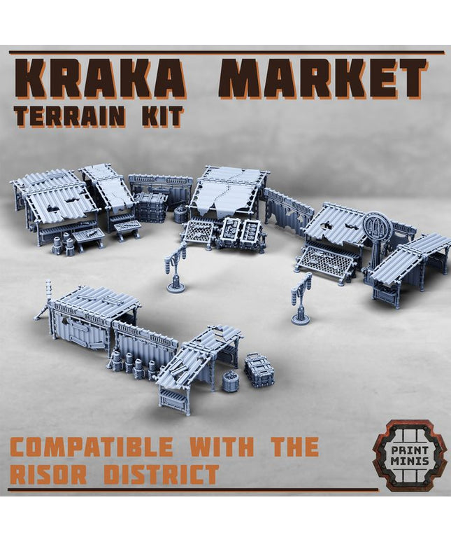 Kraka Market Stalls