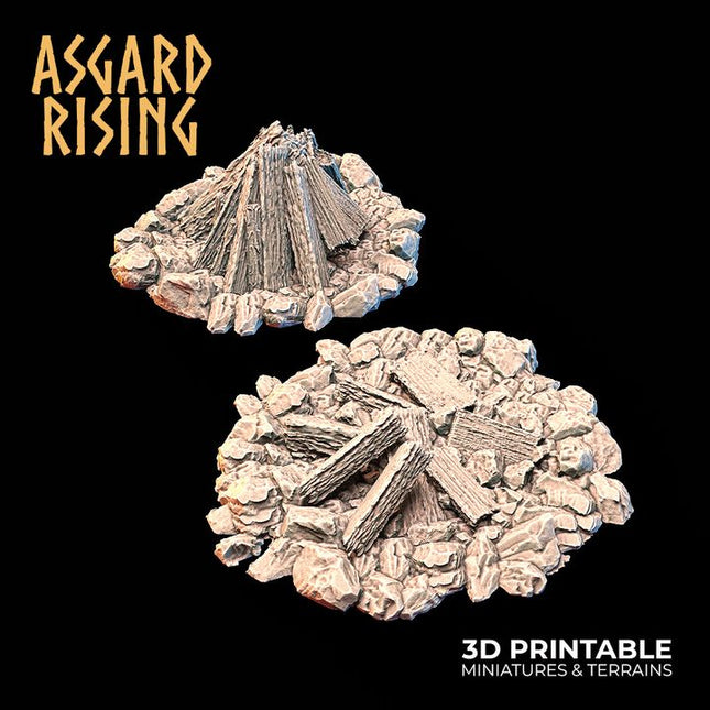 Bonfires and Hearths /Terrain/ /Pre-supported/