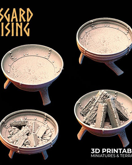 Bonfires and Hearths /Terrain/ /Pre-supported/