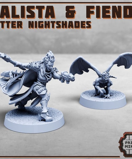 Nightshade Bodyguard & Psychic Fiend