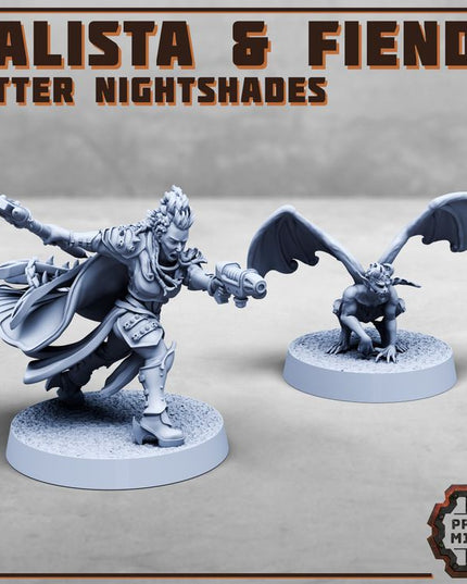 Nightshade Bodyguard & Psychic Fiend