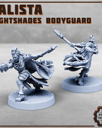 Nightshade Bodyguard & Psychic Fiend