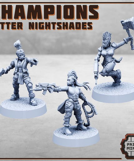 Bitter Nightshade Champions x3