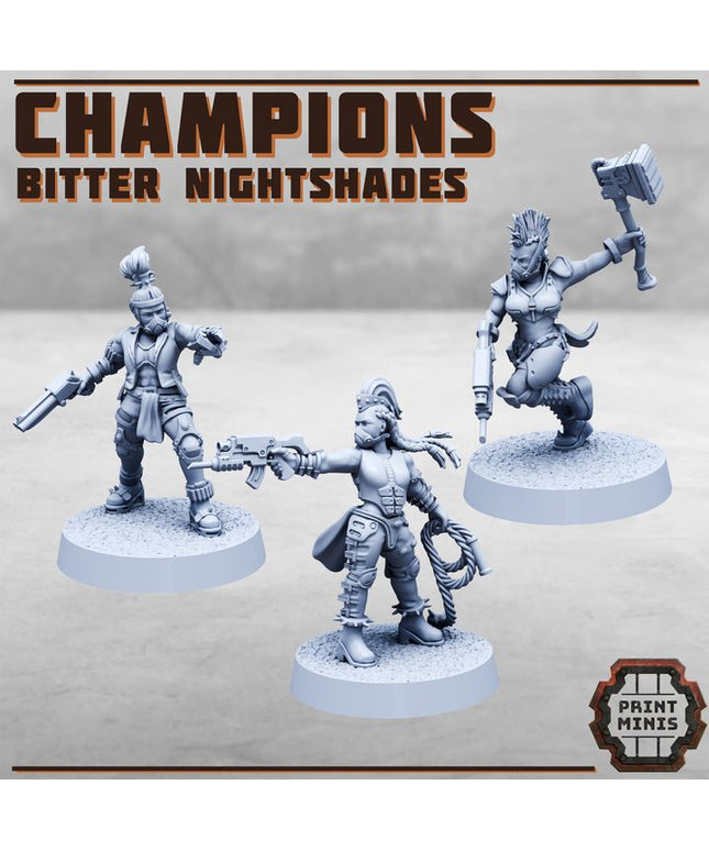 Bitter Nightshade Champions x3