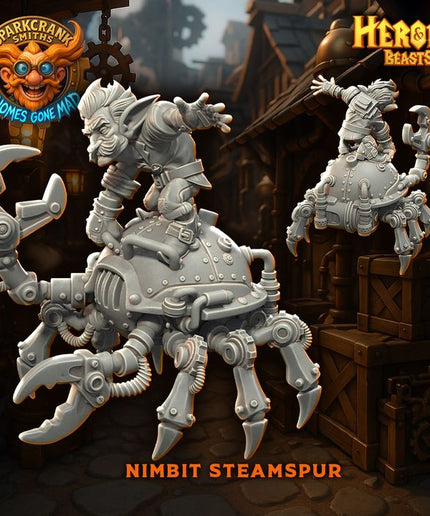 Sparkcrank Smiths- Gnome tinkereres / Nimbit Steamspur