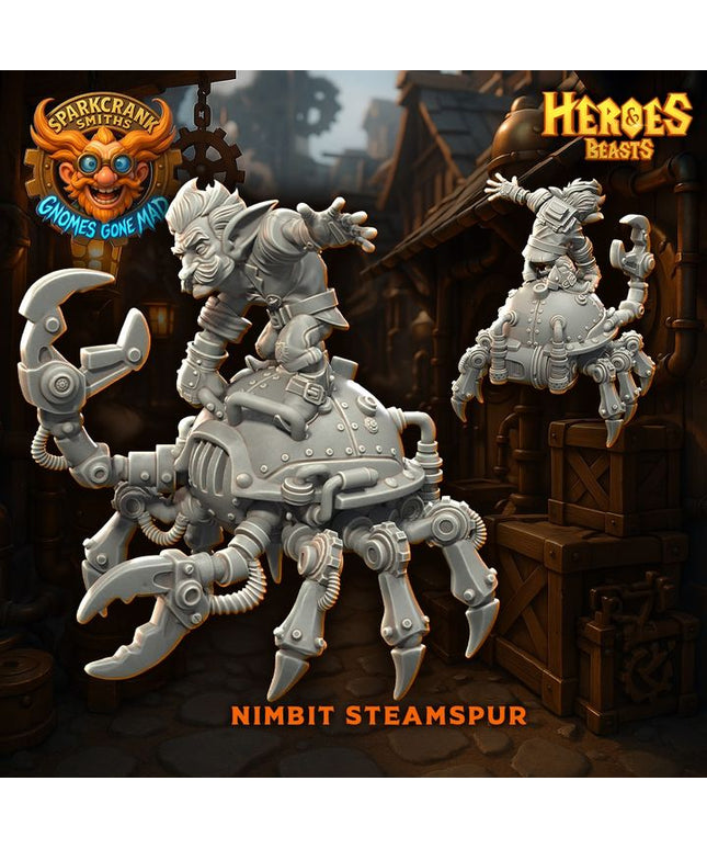 Sparkcrank Smiths- Gnome tinkereres / Nimbit Steamspur