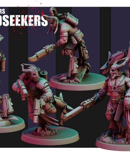 BloodSeekers X5 MINIATURES