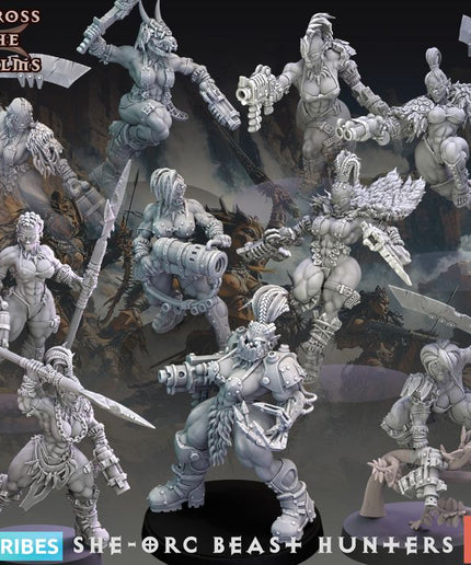 She-Orc Beast Hunters