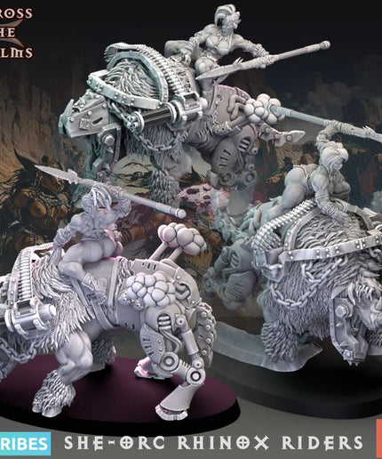 She-Orc Rhinox Riders