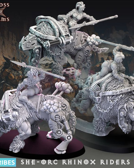 She-Orc Rhinox Riders
