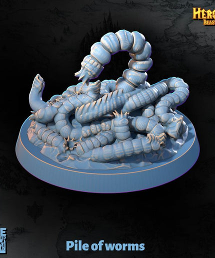 Pile of worms