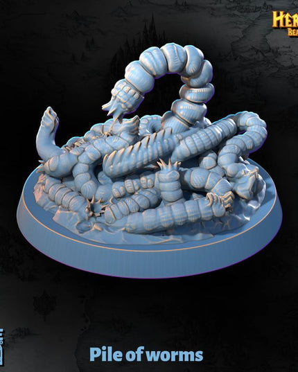 Pile of worms