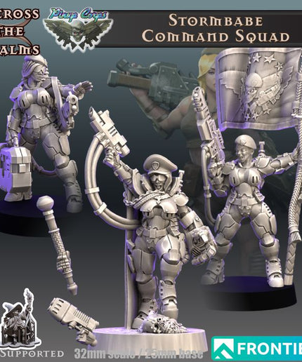 Stormbabe Command Squad