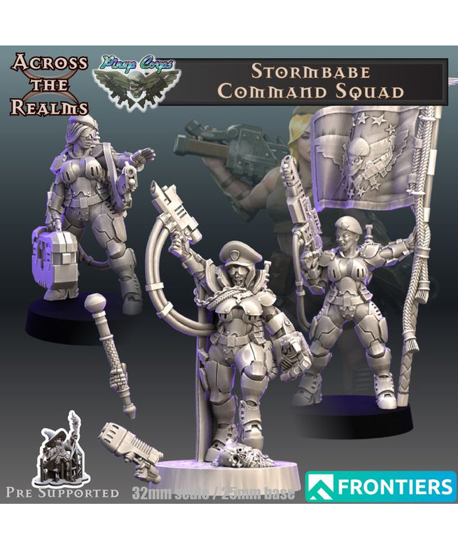 Stormbabe Command Squad