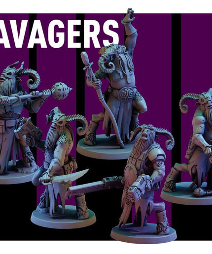 Ravagers X5 MINIATURES