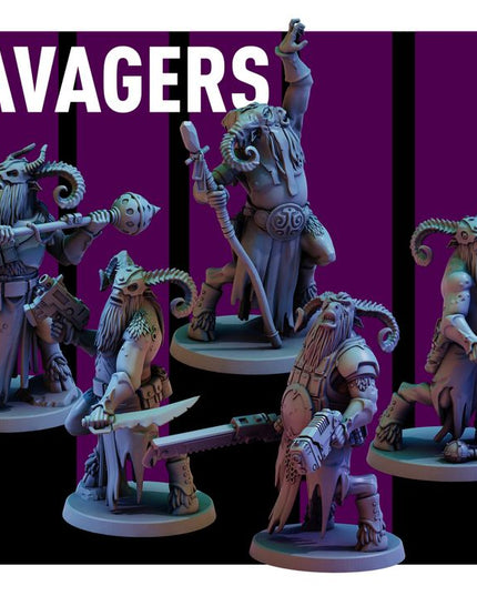 Ravagers X5 MINIATURES