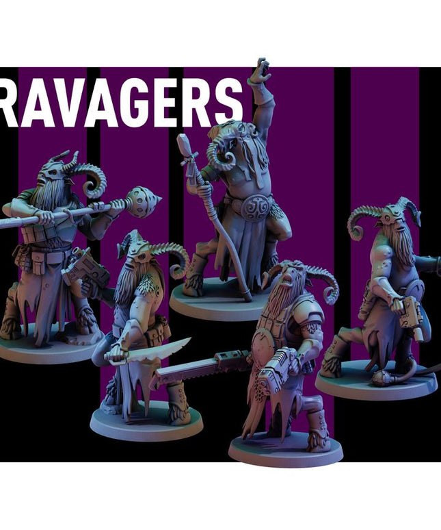 Ravagers X5 MINIATURES