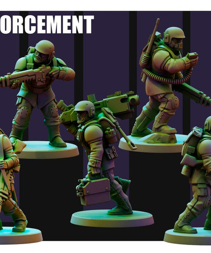Reinforcement Squad X5 MINIATURES