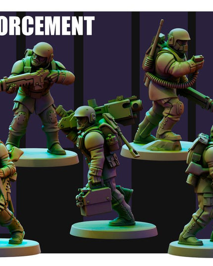 Reinforcement Squad X5 MINIATURES