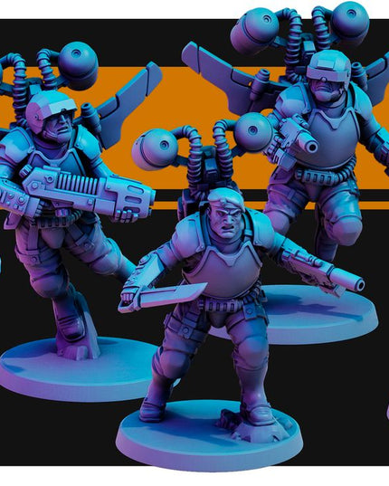 Screaming Eagles X5 MINIATURES