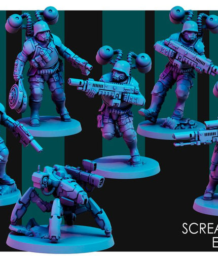 Screaming Eagles 2 X6 MINIATURES