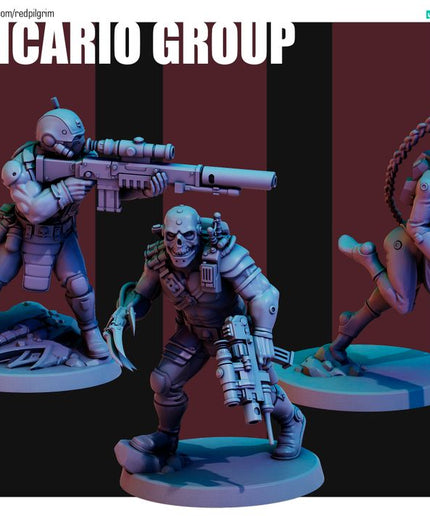 Sicario Group 2 X3 MINIATURES