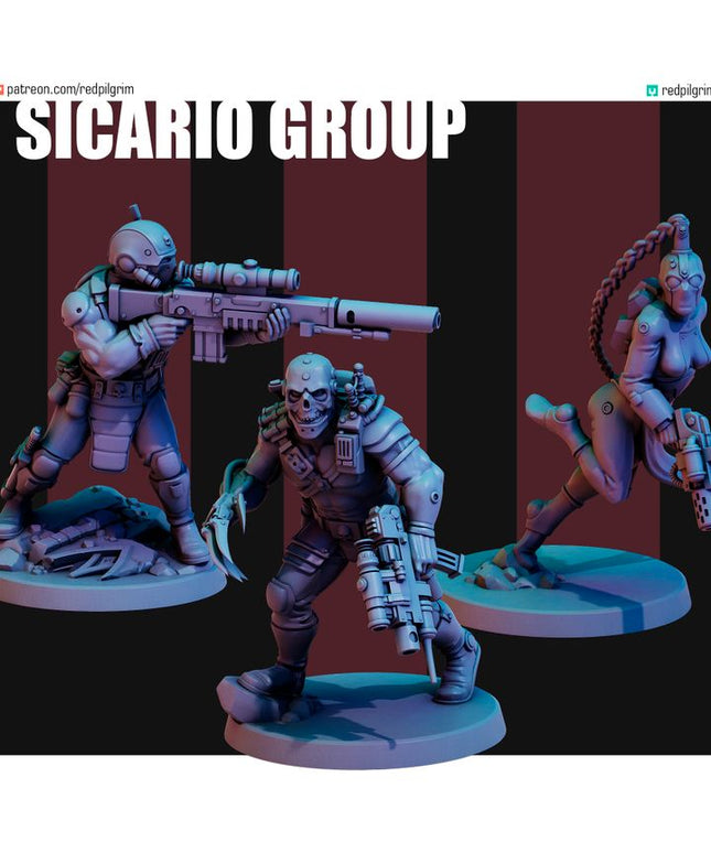 Sicario Group 2 X3 MINIATURES
