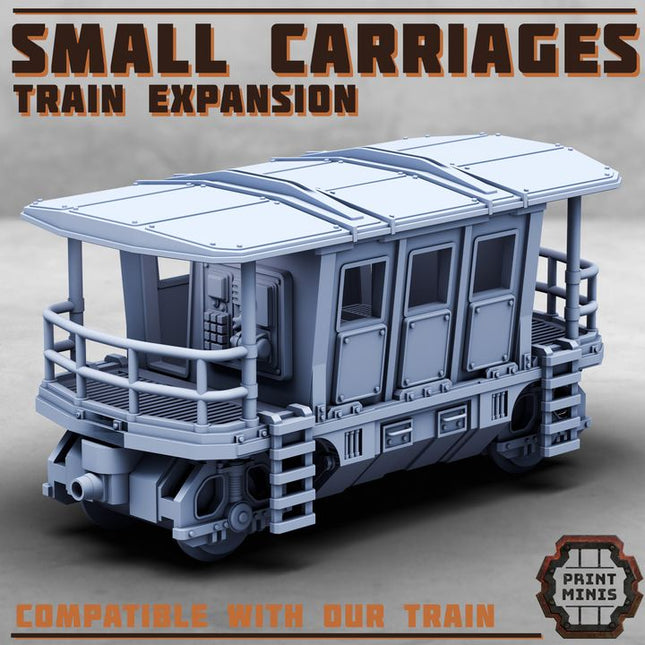 Small Train Carriages