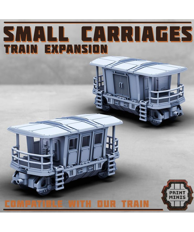 Small Train Carriages