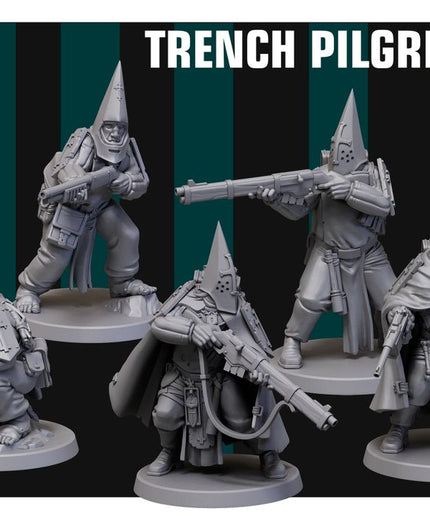 Trench Pilgrims X5 MINIATURES
