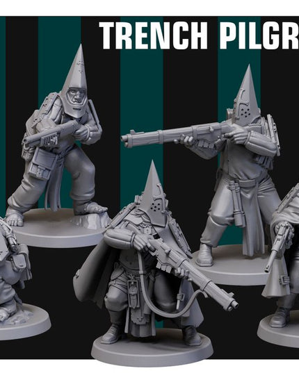 Trench Pilgrims X5 MINIATURES