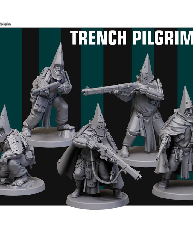 Trench Pilgrims X5 MINIATURES