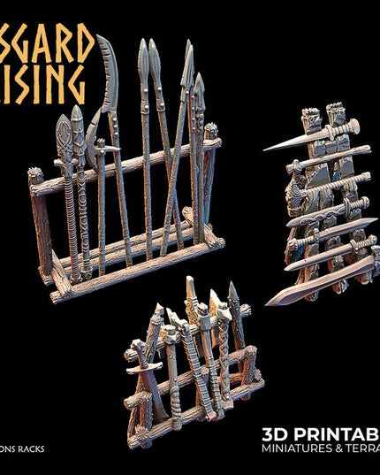 Weapons Racks /Terrain/ /Pre-supported/