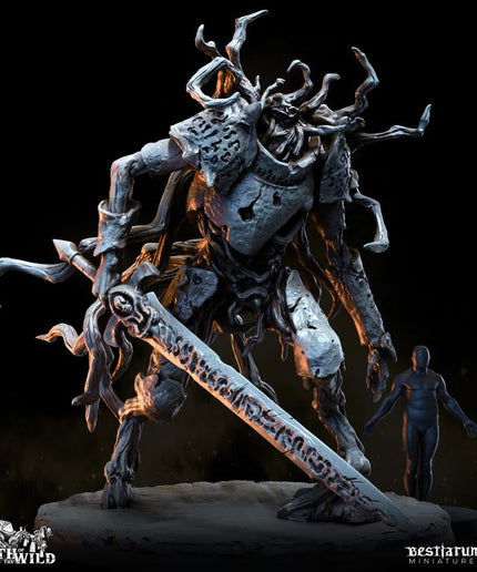 BESTIARIUM MINIATURES /Avatar of the Wild 80mm Base