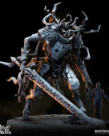BESTIARIUM MINIATURES /Avatar of the Wild 80mm Base