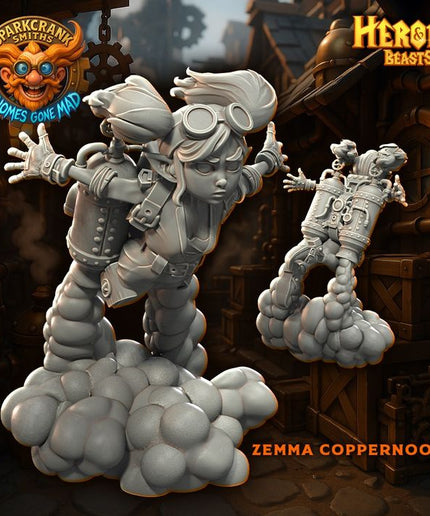 Sparkcrank Smiths- Gnome tinkereres / Zemma Coppernook