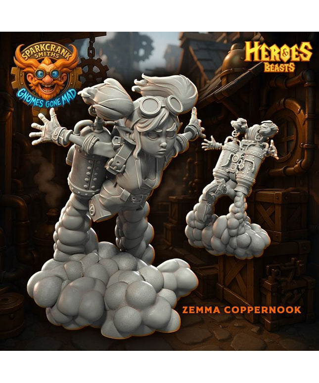 Sparkcrank Smiths- Gnome tinkereres / Zemma Coppernook