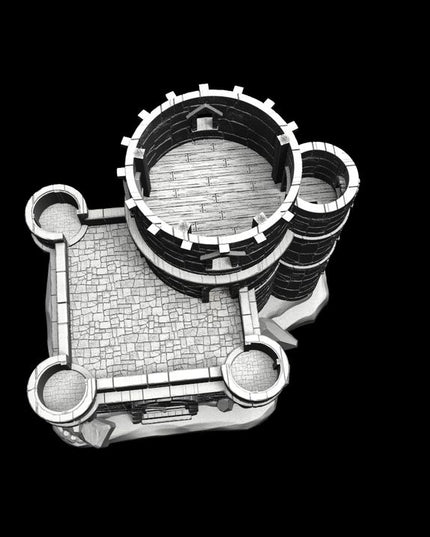 IDP04X01 Sir Quar's Castle :: Iridium Places 4 :: Black Blossom Games