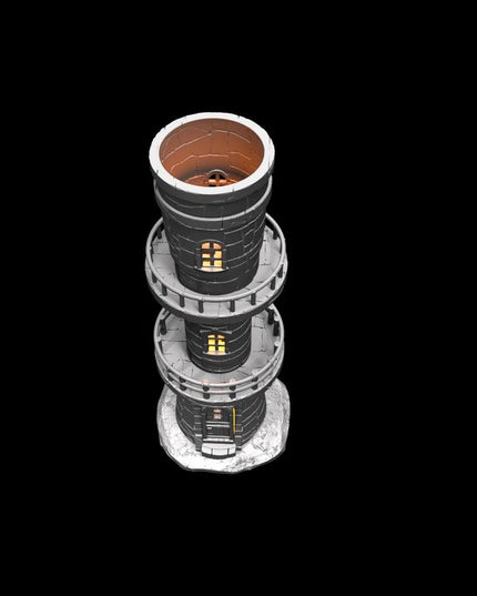 IDP05T05 Farjor Supportless Tower C :: Iridium Places 5 :: Black Blossom Games