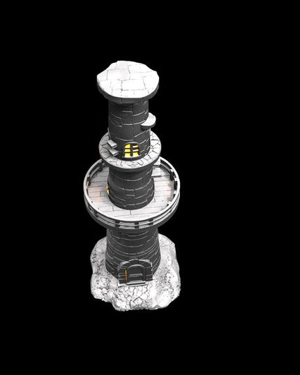 IDP05T01 Fogwatcher Supportless Tower C :: Iridium Places 5 :: Black Blossom Games