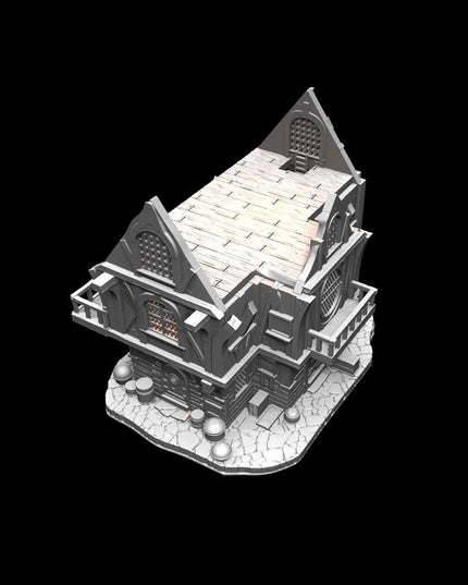 IDP05S05 Aldar's Supportless House :: Iridium Places 5 :: Black Blossom Games