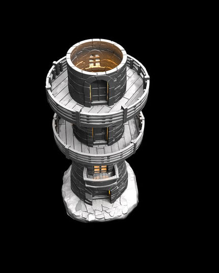 Fogwatcher Supportless Tower B :: Iridium Places 5 :: Black Blossom Games