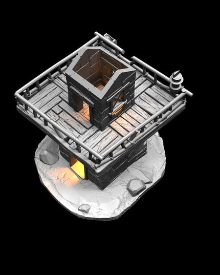 IDP04S03 Eldergrove Tower House A :: Iridium Places 4 :: Black Blossom Games