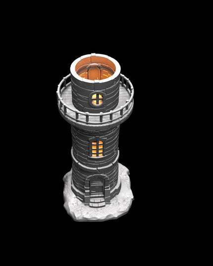 IDP05T04 Farjor Supportless Tower A :: Iridium Places 5 :: Black Blossom Games