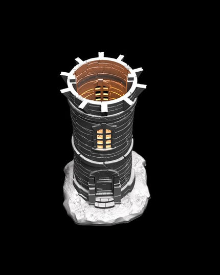 IDP05T04 Farjor Supportless Tower A :: Iridium Places 5 :: Black Blossom Games