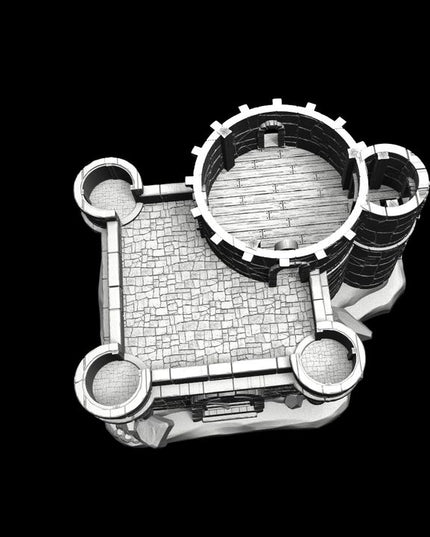 IDP04X01 Sir Quar's Castle :: Iridium Places 4 :: Black Blossom Games