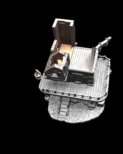 IDP03S08 Mr Mell's House :: Iridium Places 3 :: Black Blossom Games