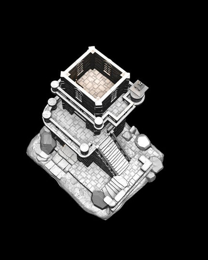 IDP05S06 Mammia's Supportless Tower House :: Iridium Places 5 :: Black Blossom Games