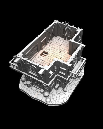 IDP05S05 Aldar's Supportless House :: Iridium Places 5 :: Black Blossom Games